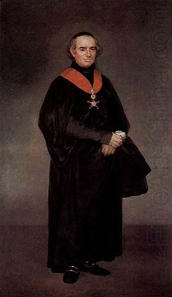 Francisco de Goya Portrat des Juan Antonio Llorente china oil painting image